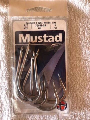 7693 Mustad Needle Eye Hooks Stainless - The Hull Truth - Boating and  Fishing Forum