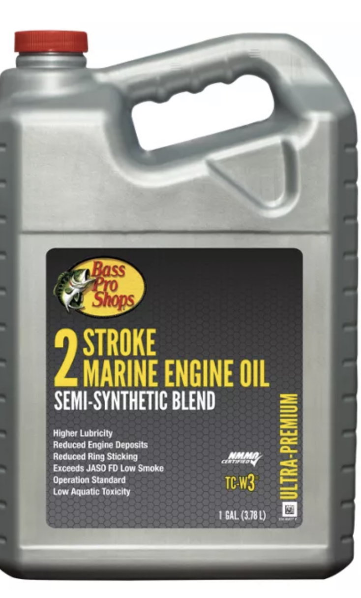 Bass Pro Shops 2-Stroke Marine Engine Oil Semi-Synthetic Blend