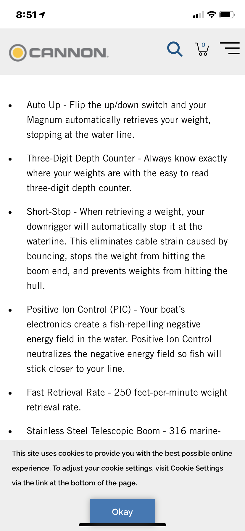 2 Cannon Mini Mag Electric Downriggers - The Hull Truth - Boating and  Fishing Forum