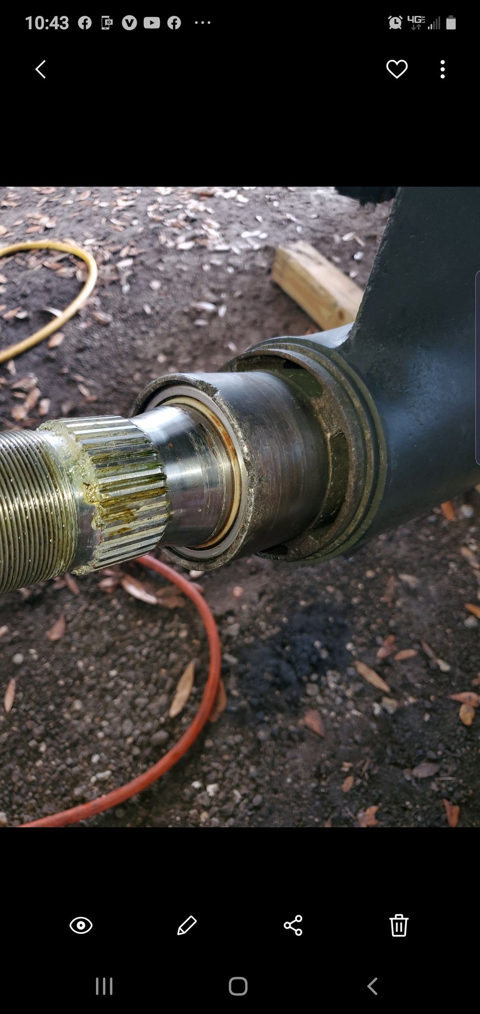 Bravo 3 prop shaft The Hull Truth Boating and Fishing Forum