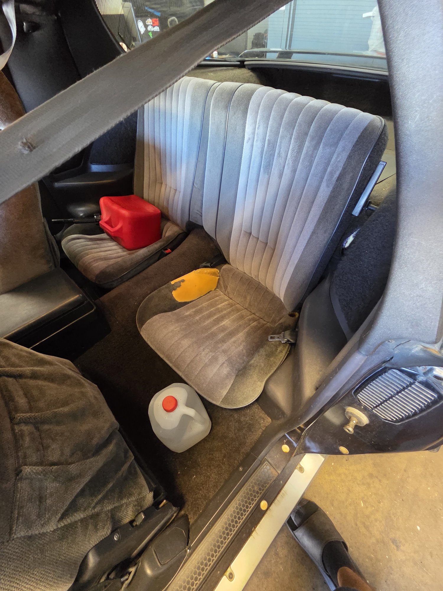 Does anyone have this color rear seat? We pretty much just need that bottom driver side portion but can buy the whole set if needed.