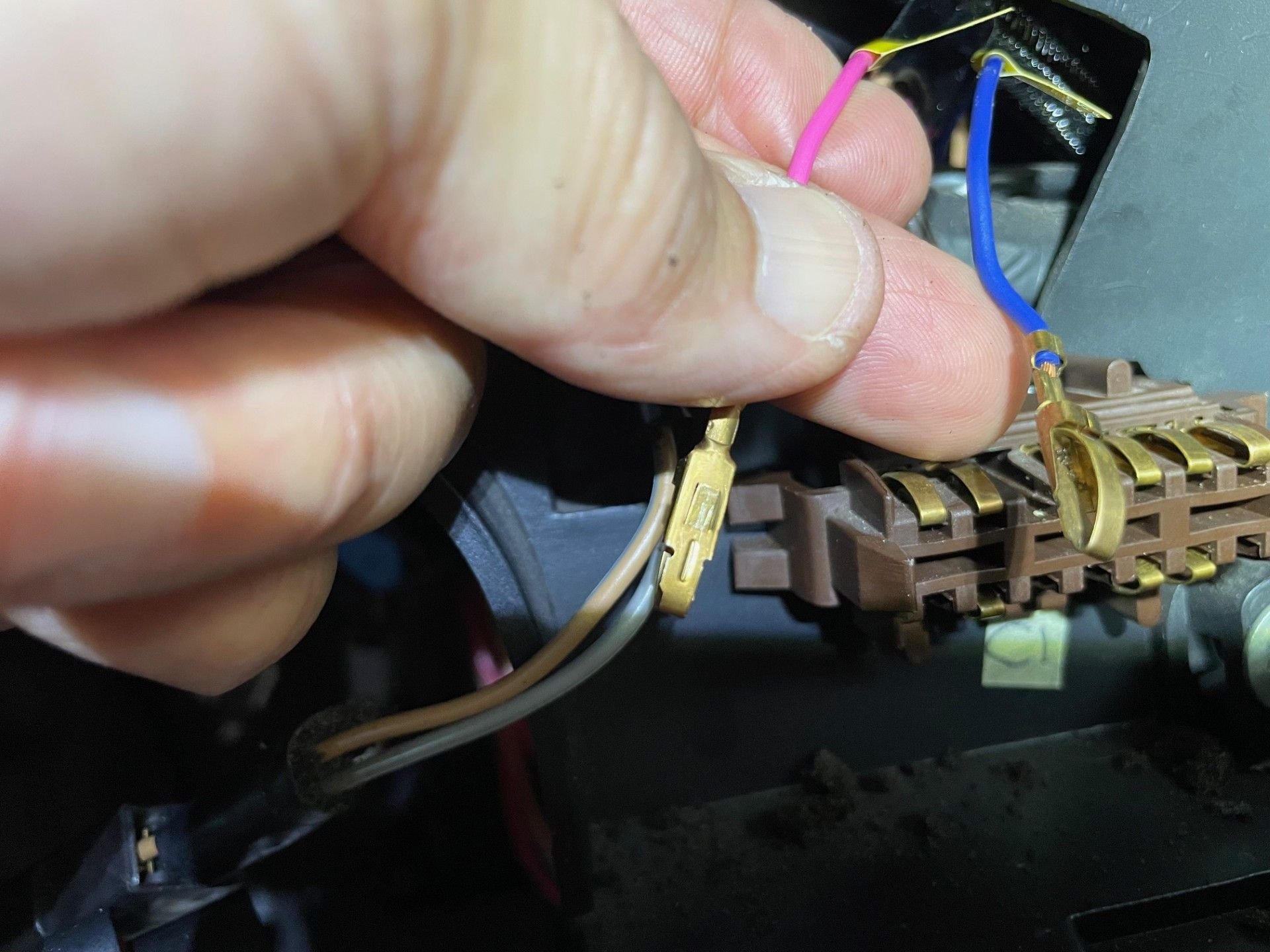 You can see that Ive depinned some of the terminals.