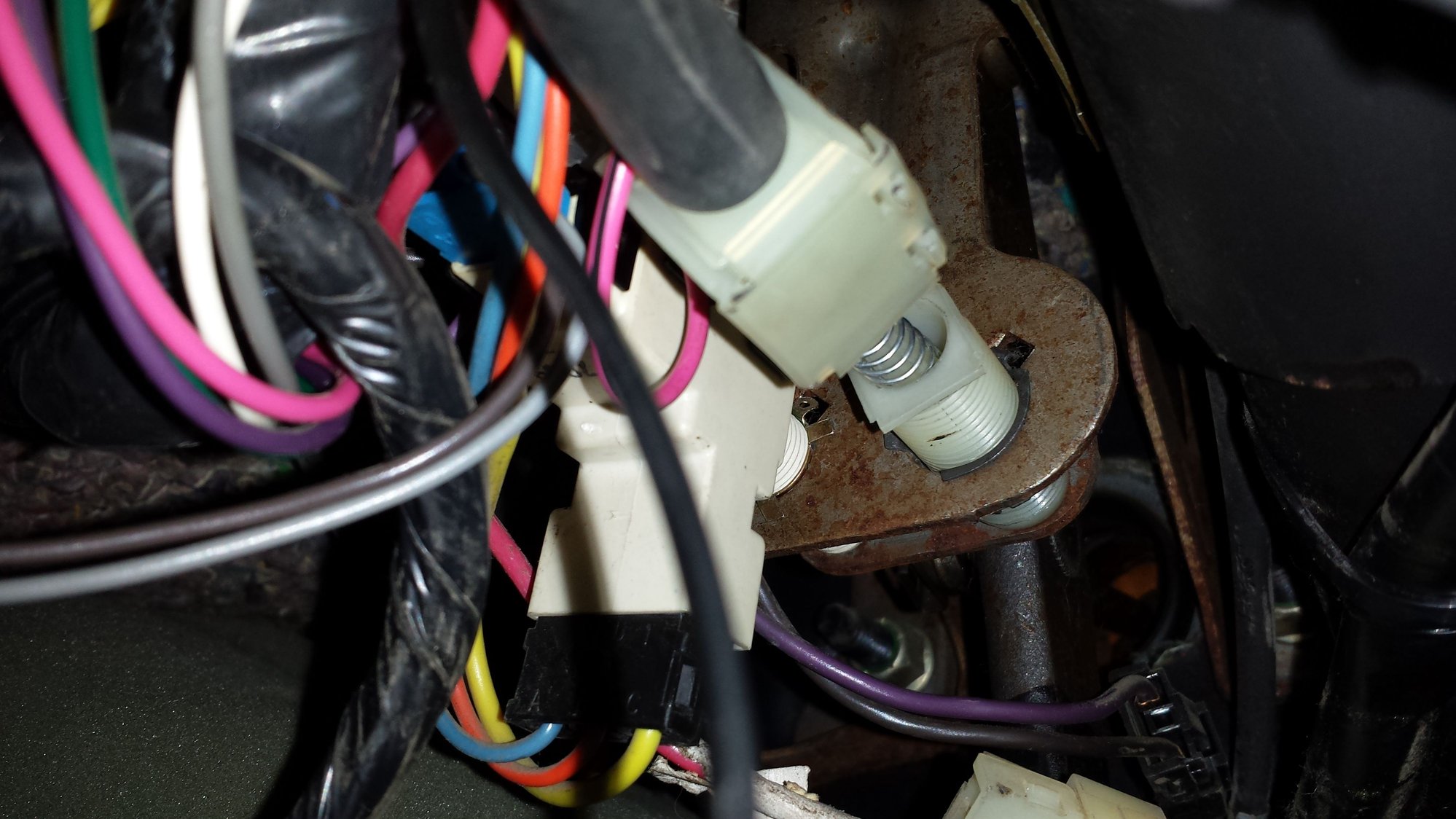 1987 Iroc Z 305TPi cruise control brake pedal switch Third Generation