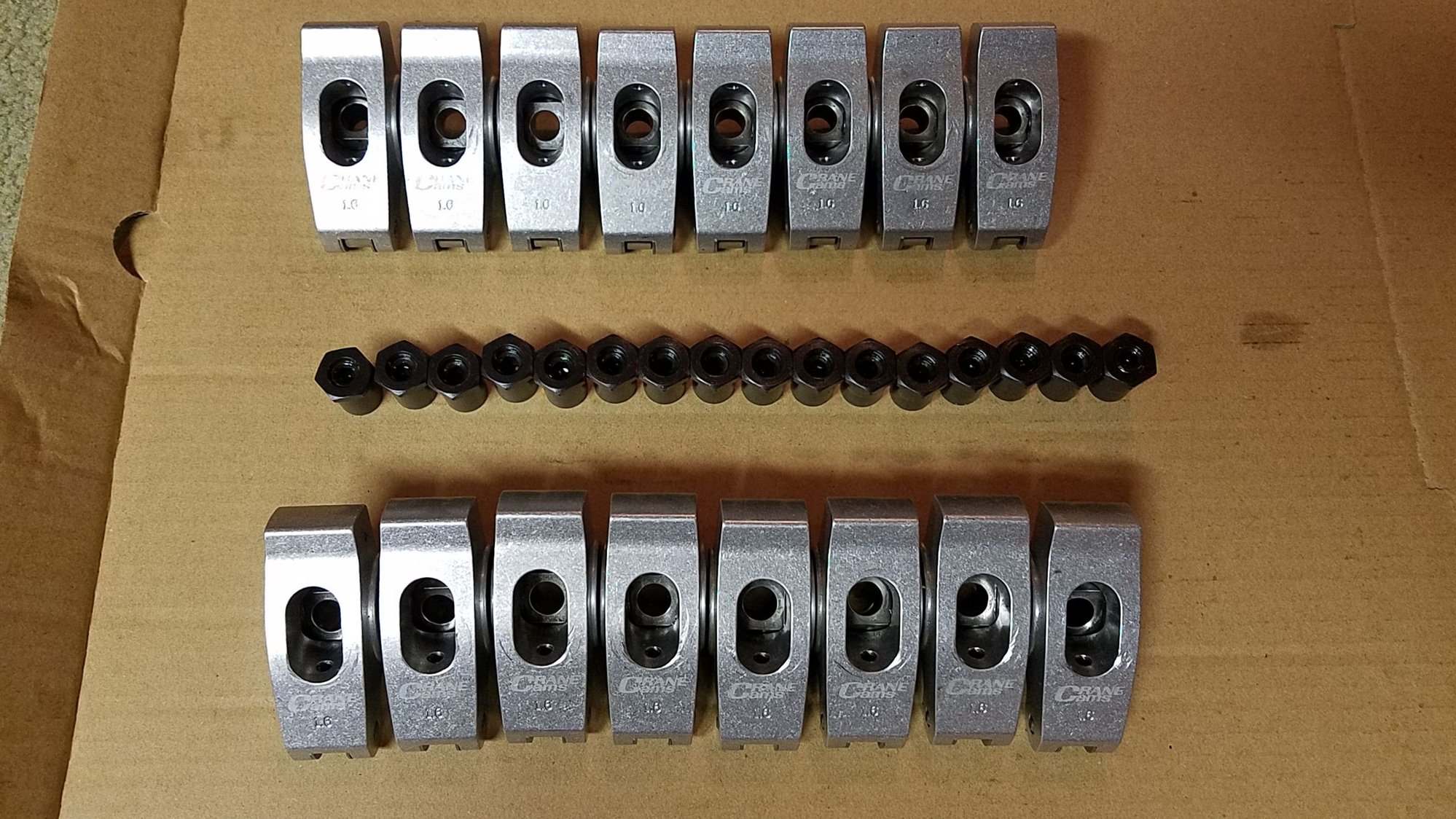 GM PERFORMANCE 1.6 ROLLER ROCKERS SELF ALINING Third Generation F