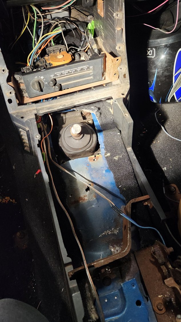 Shifter temporarily installed to see fitment with plastics. 