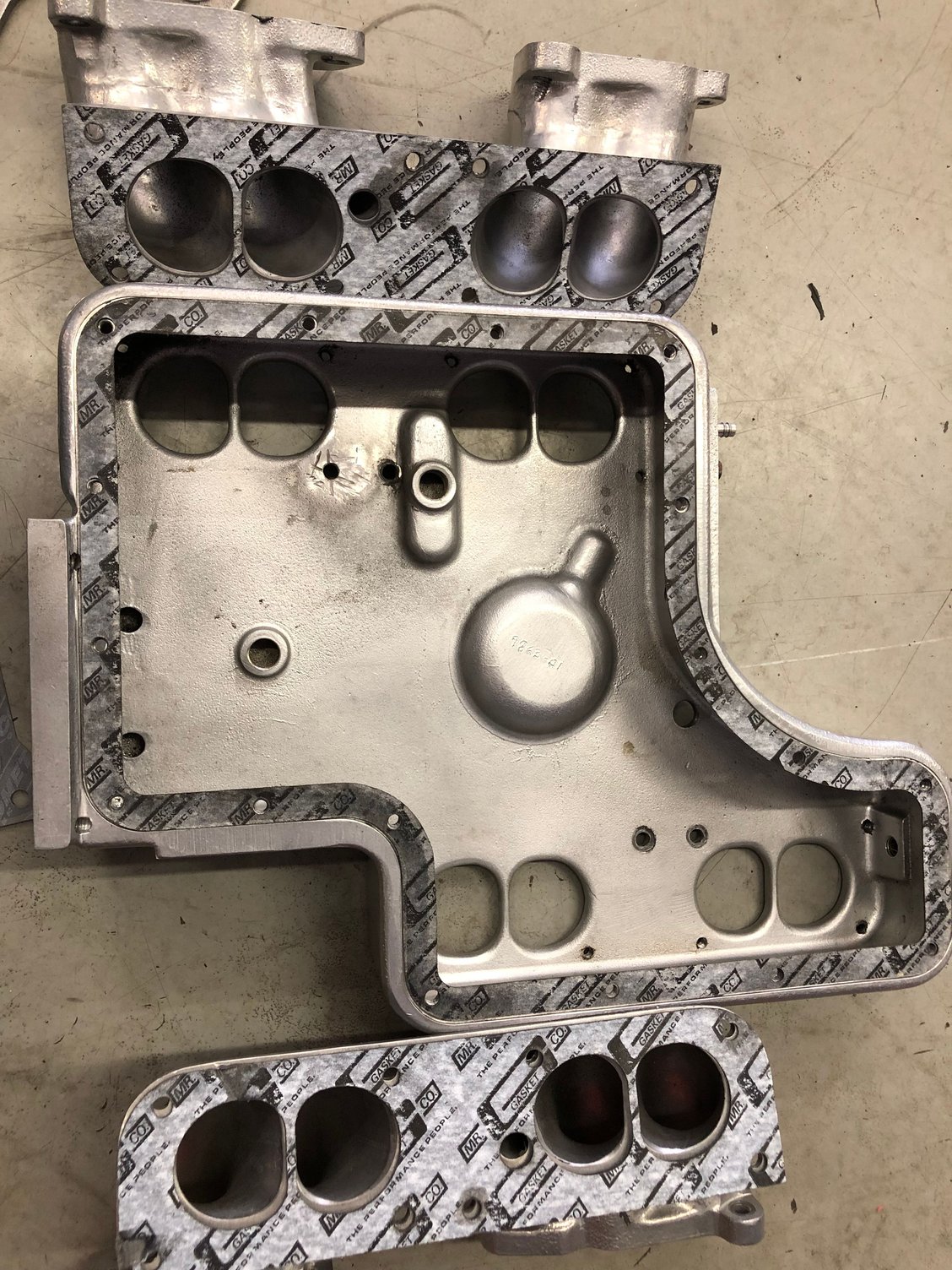 Accel Super Ram Plenum Runners Hardware and new gasket set Third