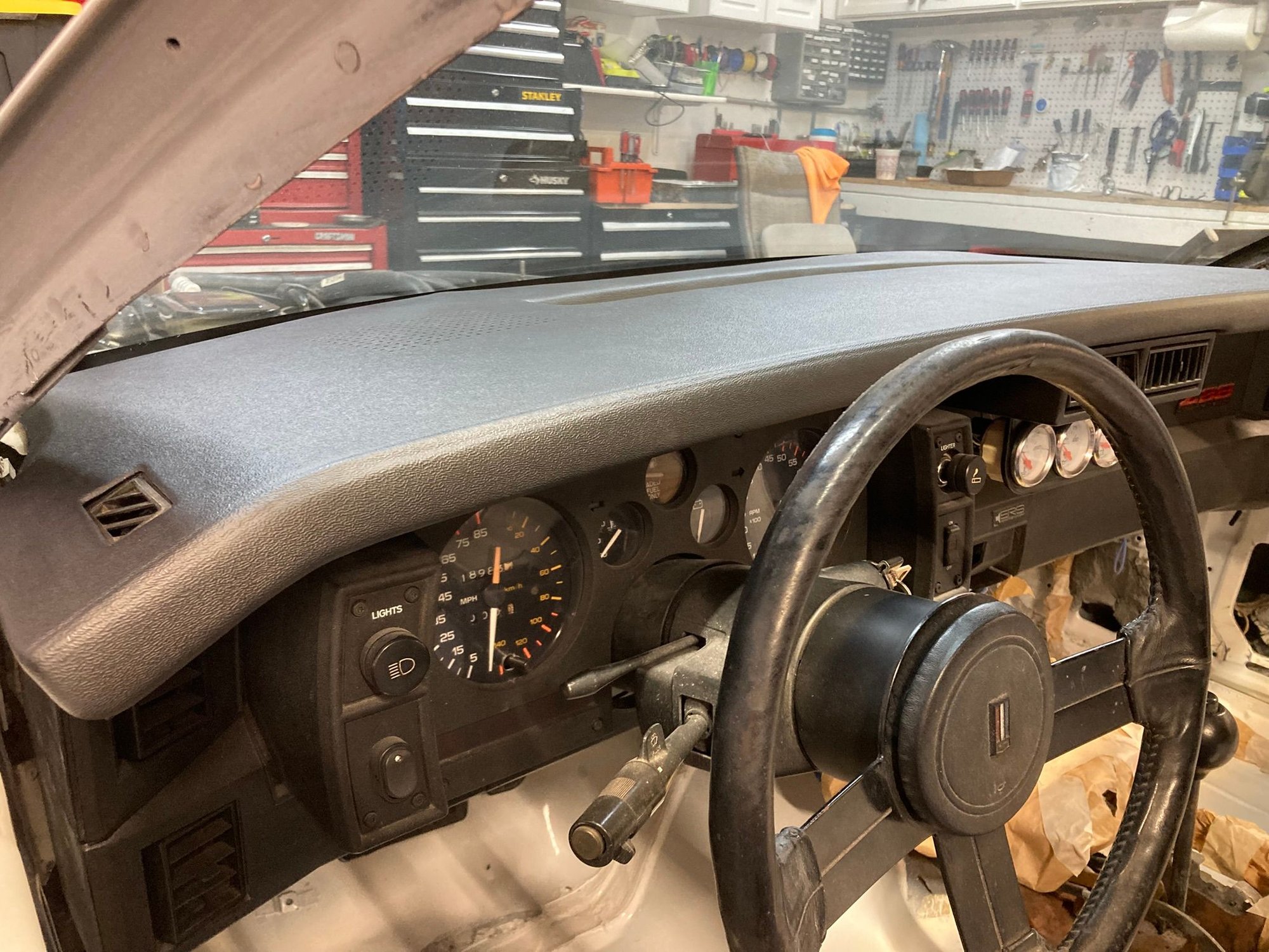 Test fit for the picture request.  Excuse the mess as I am about ready for paint.