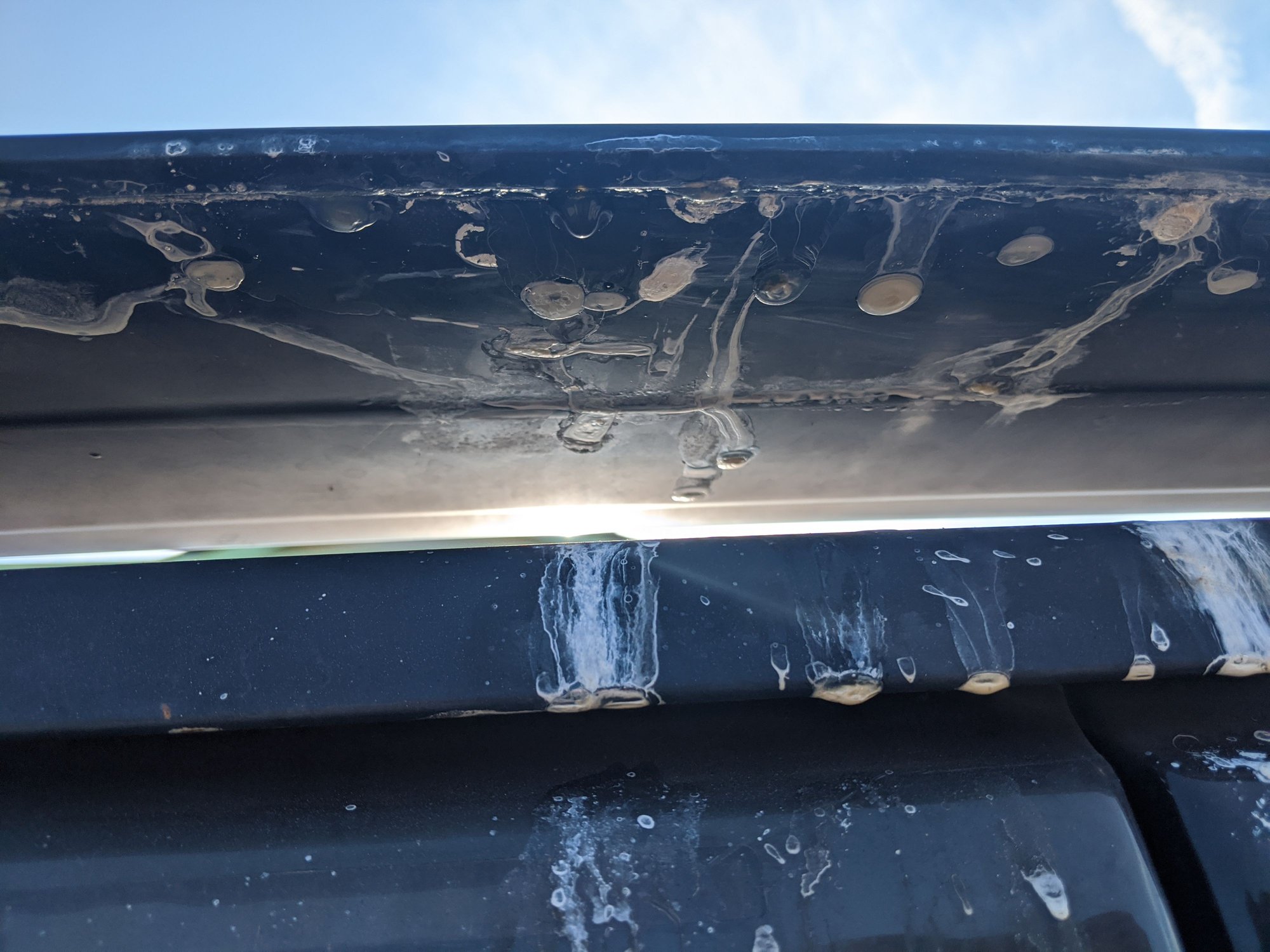 What is this leaking out of the spoiler? Third Generation FBody