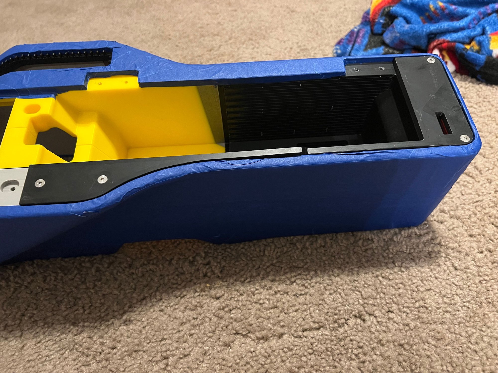 Taped Console Driver Rear View