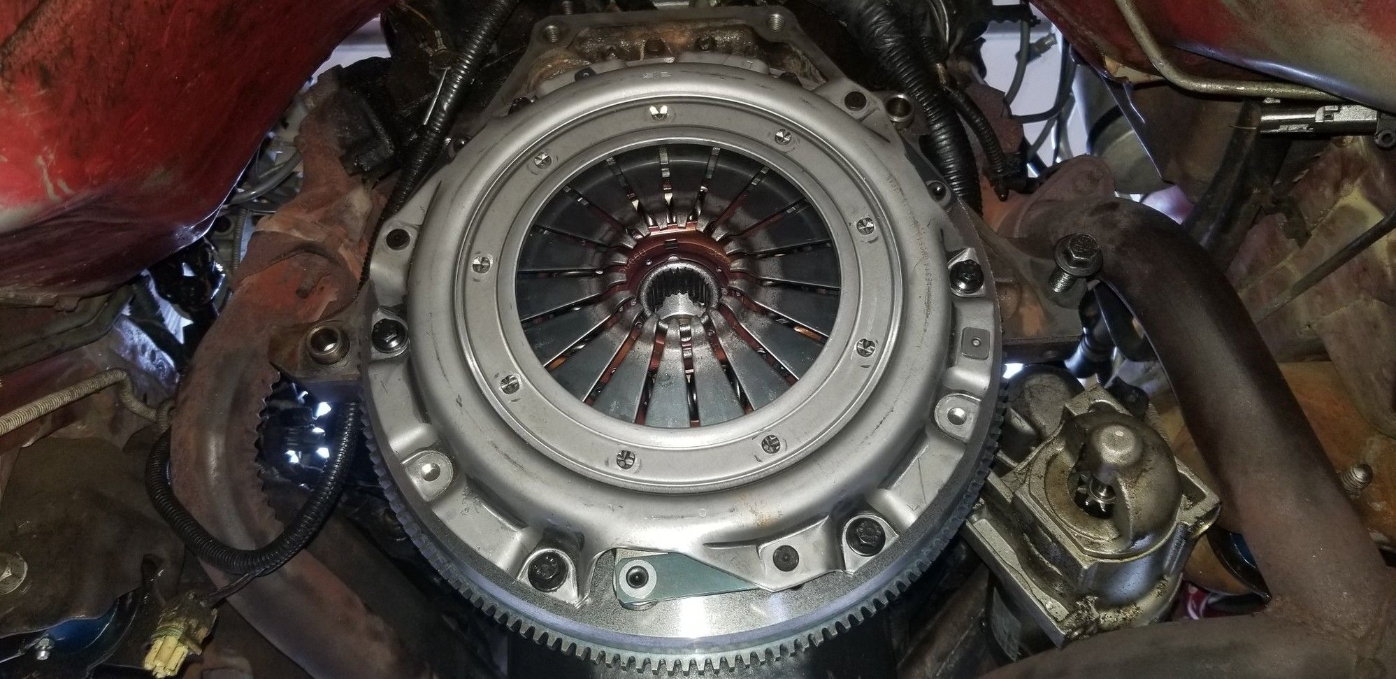 2002 2.2L S10 clutch and pressure plate