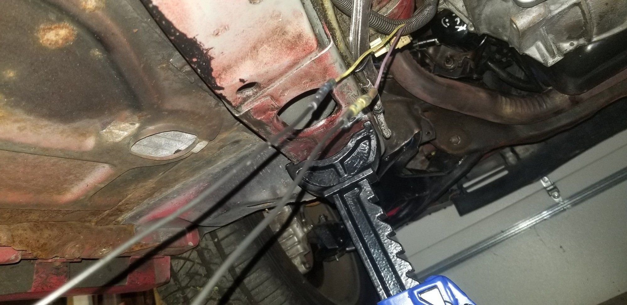 Heres the other end of the wires.  At least I managed to use matching connectors on each wire!