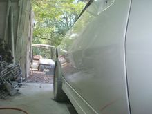 Happy with how the door came out given all the damage.