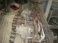 R and L calipers off the spare rear.