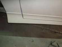 I just have 1 rear nut on the door ground affect but you can see I was able to move it in a good bit getting rid of the overhang.