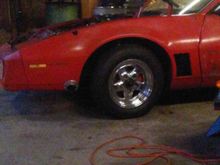 Sitting nice and low and level now with the coil overs