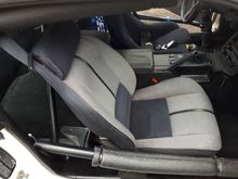 Custom cloth interior.