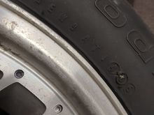 Tires were a bit on the old side and broke a cord in left front last time i drove it, so i put on some tires to get me by untill the 17s come out