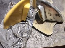 Barely 15 mins of sanding for 1 mirror  usi 320. 