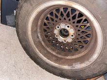 Worst wheel before.