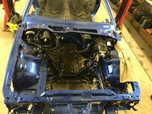 Steering column and rear end soon!! Then we will be rolling for the first time in 3 years.