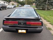 So the back is done