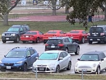 School parking lot
