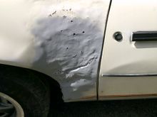 Worst dent on entire car.