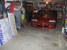 in garage, not many place left lol