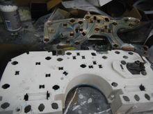Getting ready to put the replacement parts back on the original cluster.