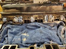 During cleaning