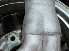 Adding a v-band flange to this one.