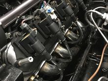 The 135* wires clear the header primaries without any issues. Had to return my summit wires and a lot of sets won't clear.