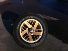 Original wheels but needs new tyres