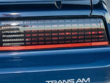 1985-1990 Trans Am tail lights.