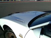 Hours of waxing!!!! Mirror shine hood!!!
