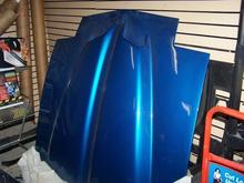 NEW STYLE RAM AIR HOOD ( YES IT IS CUT OUT)