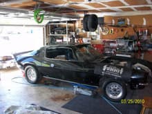 My 1970, split bumper, Big block also, set up to go 1320 ft.
See more of it @ Camaro forums.