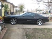 Right after her new shoes 18&quot; Iroc Replicas
