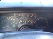 The gauges theres a few of them that dont work like the tach and then the oil pressure gauge