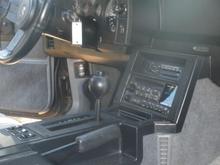 Delco radio with CD player that fits perfectly.