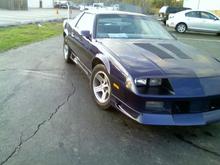 right out the paint shop