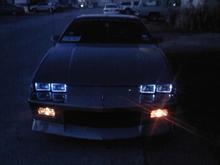 Halos at dusk