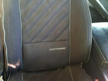 this is the passenger seat. the driver seat is torn unfortunately