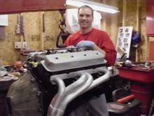 Rebuilt 305 engine with LT1 cam, Bosch injectors and shorty headers.  Converted automatic to T5 manual transmission