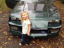 My daughter. Her favorite color is green!