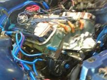 big block dropped on small block mounts