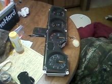 Got a great working Instrument cluster from 89irocz355 He shipped it from Ma.to Colorado.