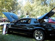 AT A CARSHOW BEFORE THE CENTERCAPS WERE ADDED