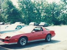 1983 Camaro Z28 circa 1988. Not my first car but my first Z28, I remember how I couldn't believe I finally got the car I always wanted. I wish I had more pictures, I think I borrowed a camera, I didn't own one then.