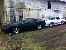 My 88 iroc and 92 T/A